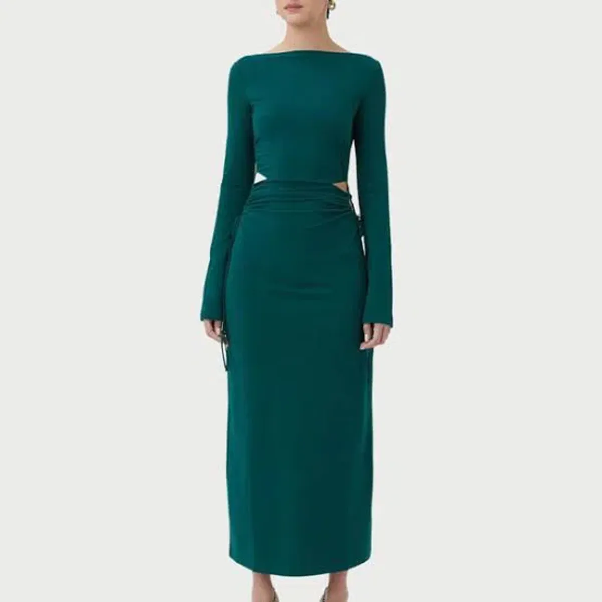 Camilla And Marc Alexandre Dress Emerald Green Size 8 - Image 2