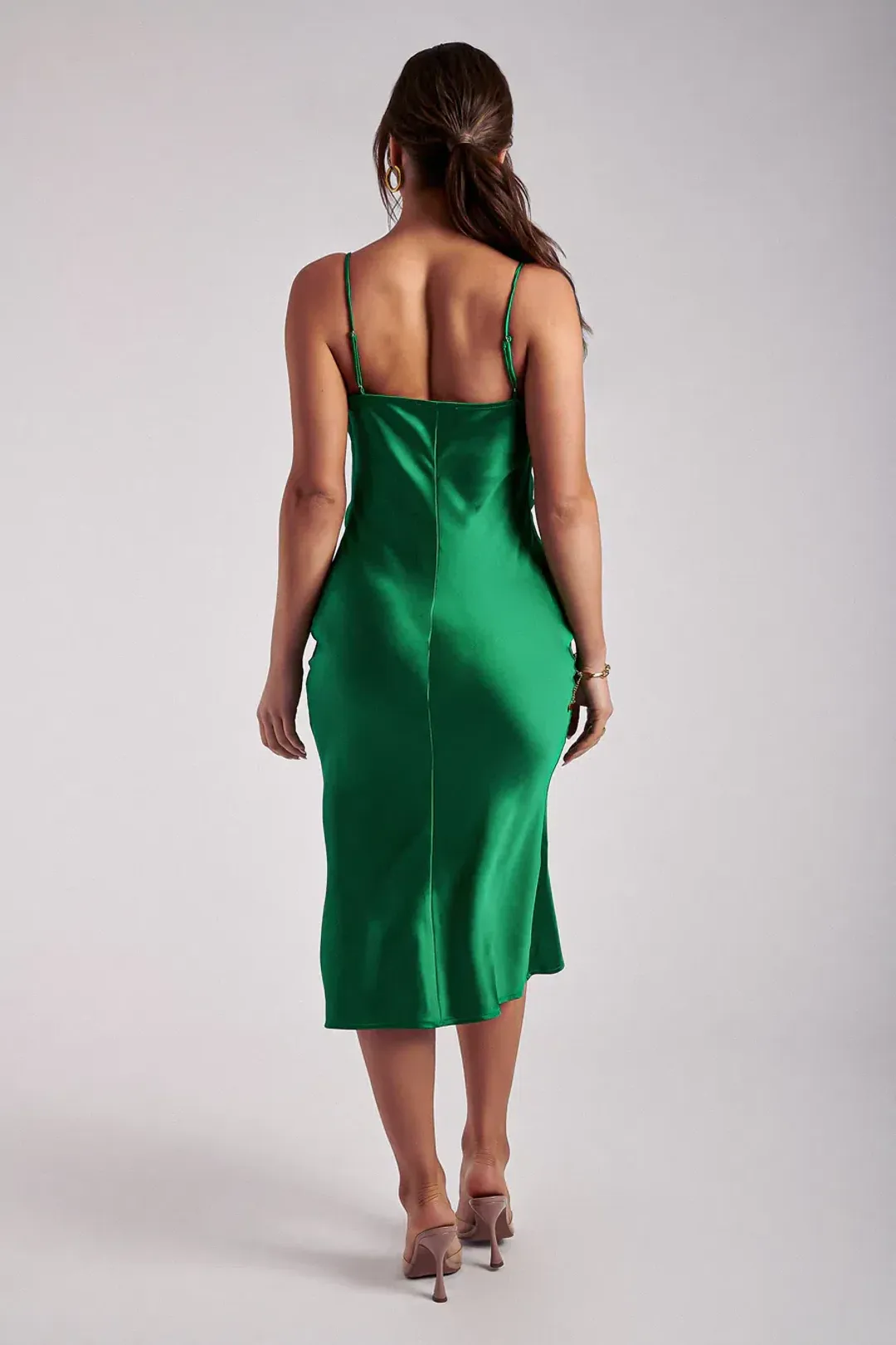 Meshki Tabitha Dress Green Size XS/Au 6 for rent on The Volte - main image