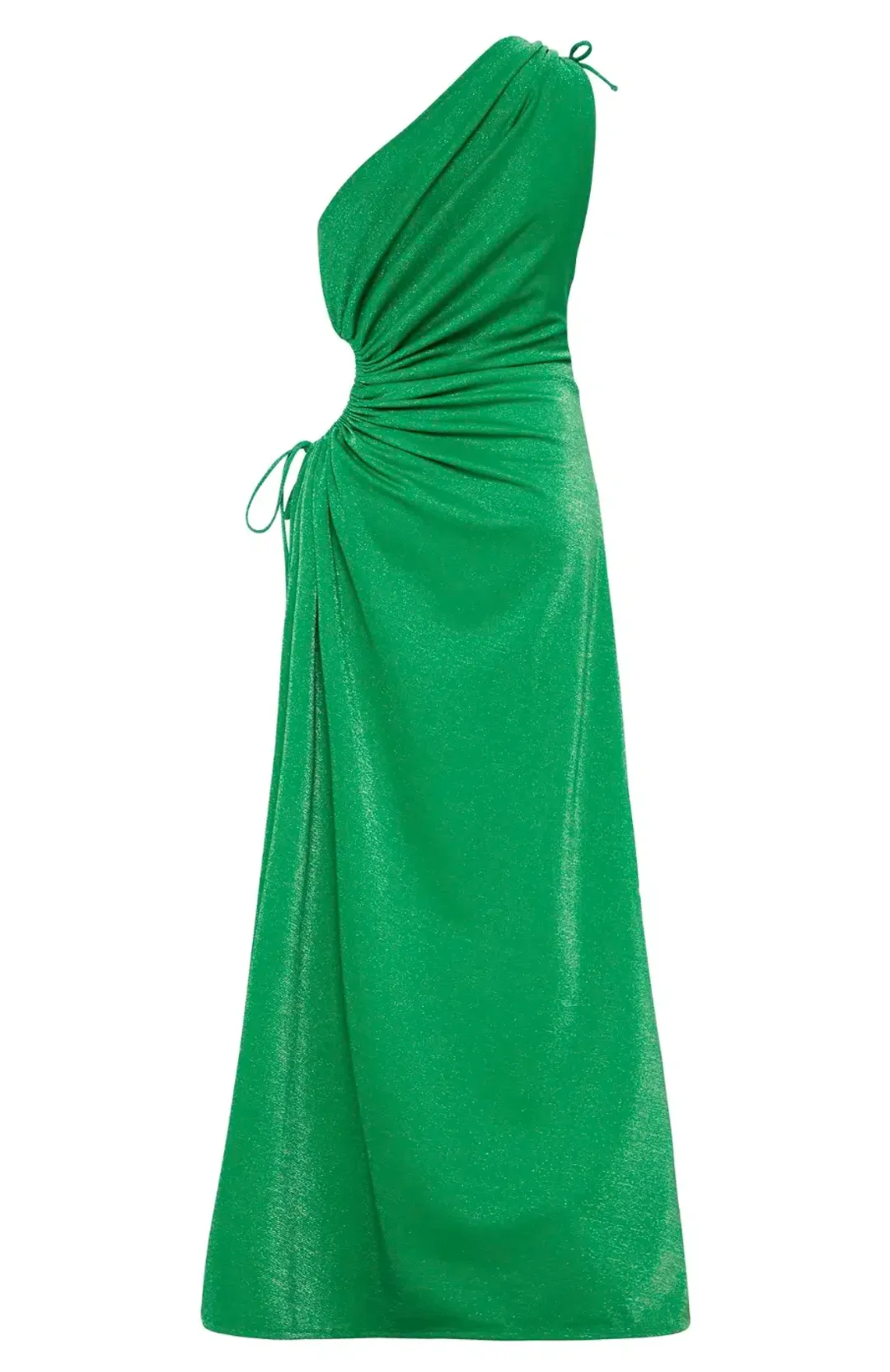 Sonya Moda Nour Maxi Dress Forest Green Shimmer Size 1/Au8 for rent on The Volte - main image