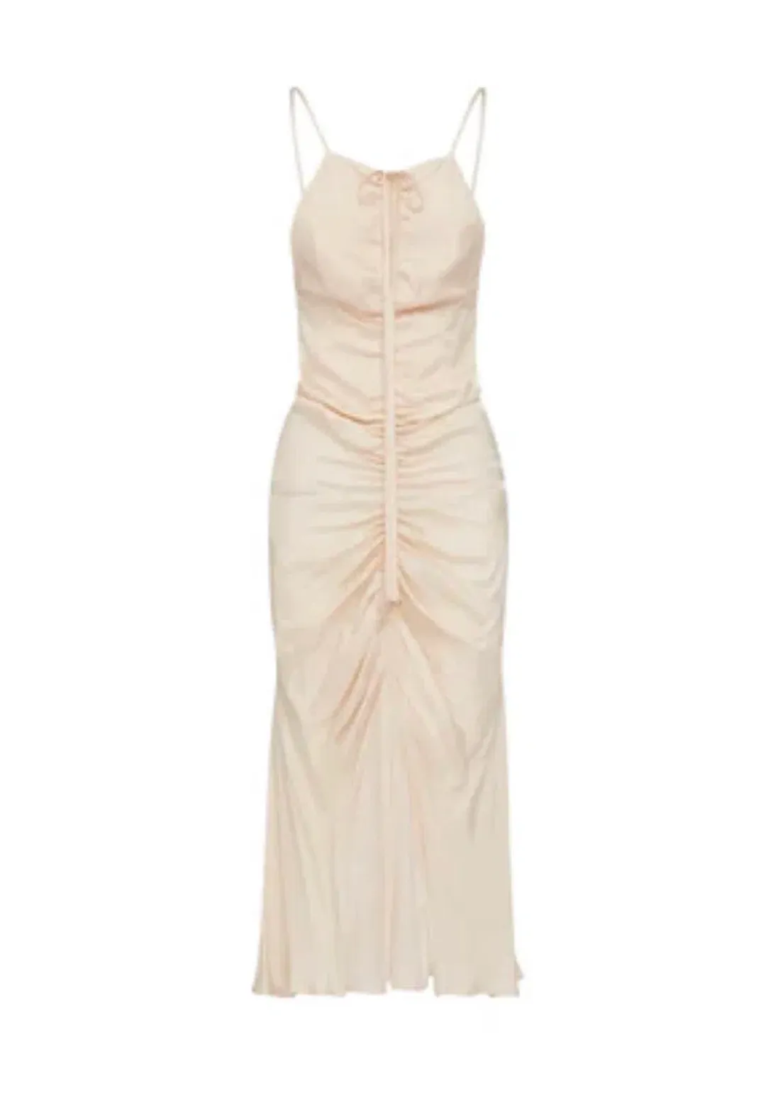 Alice McCall Blue Moon Midi Dress Oyster Size 10 for rent on The Volte - main image