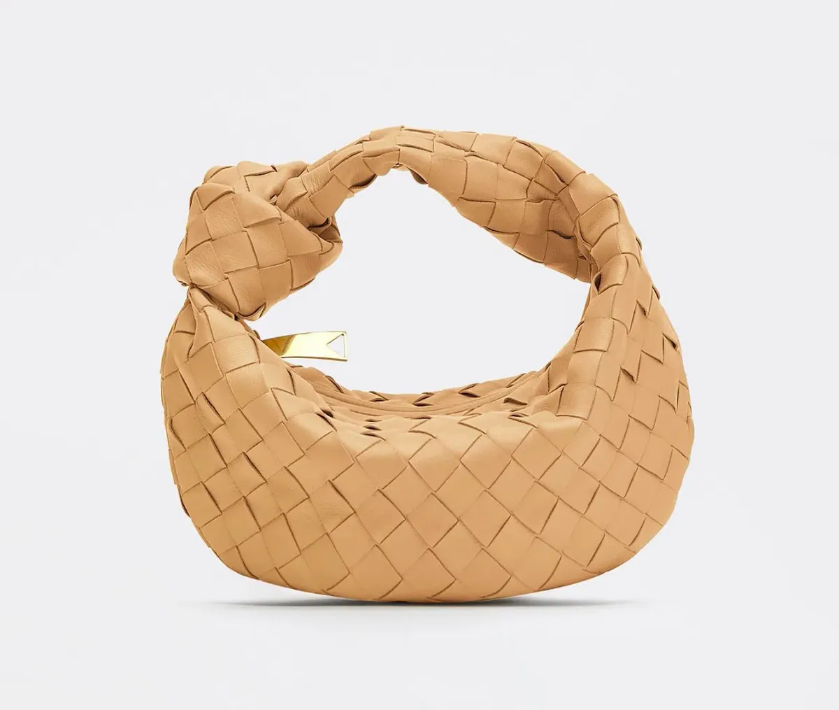 Bottega Veneta Mini Jodie Handbag Beige - Image 2
