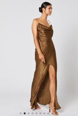 Winona Etoile Dress in Cocoa Size Medium/ Au 10 for rent on The Volte - image 3