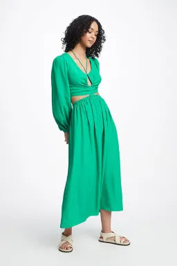 Steele Whitney Dress Green Size 16 for rent on The Volte - image 2