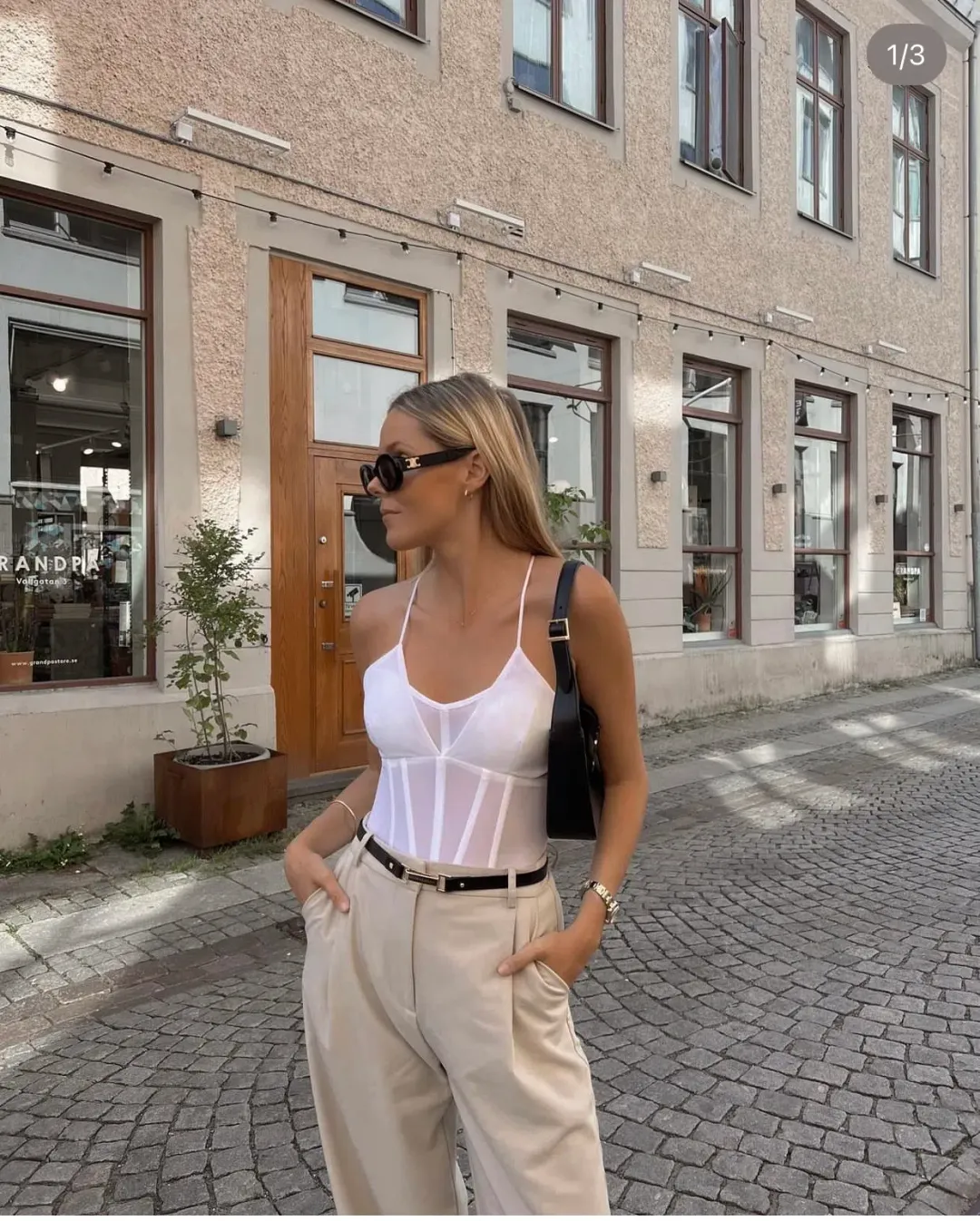 Viktoria and Woods Sigma Bustier White Size 1/Au 8 for rent on The Volte - main image