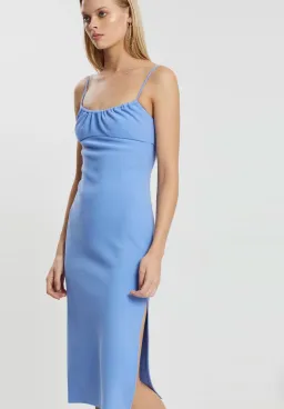 Bec & Bridge Karina Midi Dress Cornflower Blue Size 10 for rent on The Volte - image 2