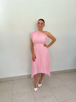 Mossman The Lady Like Midi Dress Pink Size 10 for rent on The Volte - image 4