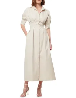 Mossman The Time Off Dress Canvas Beige Size 8 for rent on The Volte - image 1