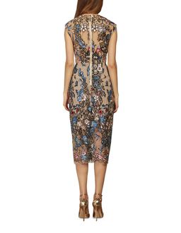 BRONX & BANCO BIRDS OF PARADISE MIDI DRESS size 12 for rent on The Volte - image 5