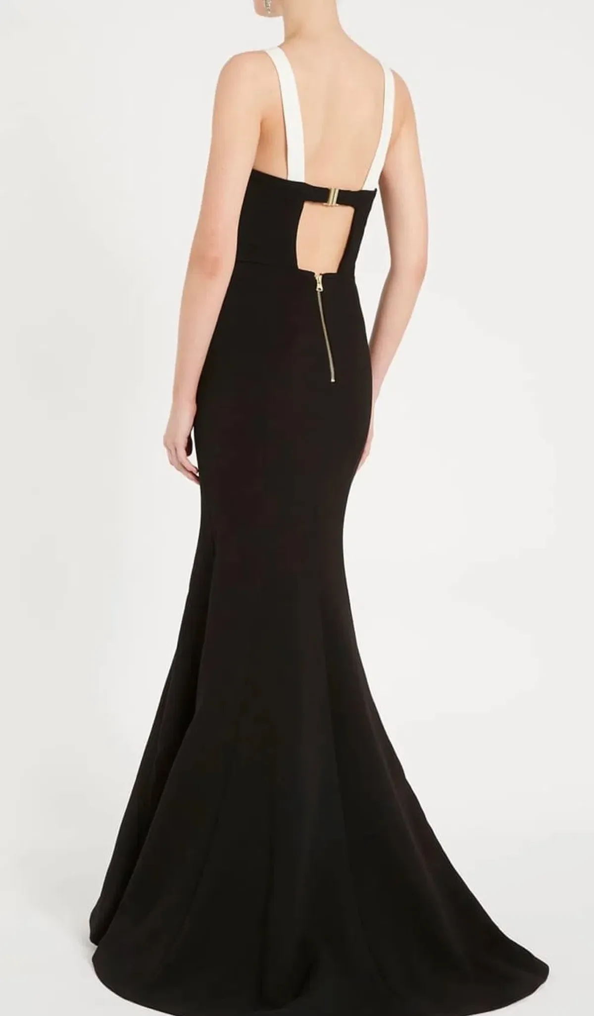 Rebecca Vallance Hepburn Full Length Gown Black Size 12 - Image 3