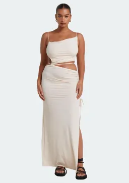 Bec & Bridge Dilkon Maxi Dress Shell Size 8 / S for rent on The Volte - image 1