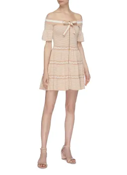 Alice Mccall Don’t Forget About Me Knit Dress Nude Size 10 for rent on The Volte - image 1
