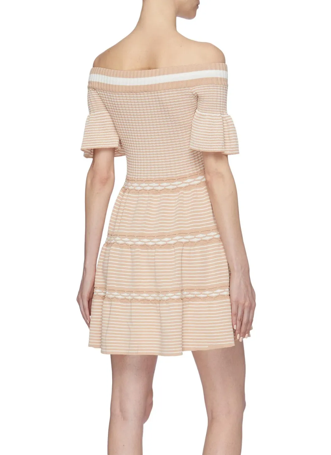 Alice Mccall Don’t Forget About Me Knit Dress Nude Size 10 for rent on The Volte - main image