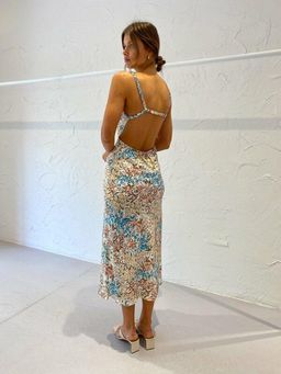 Bec & Bridge Wisteria Midi Dress Print Size 14 for rent on The Volte - image 3