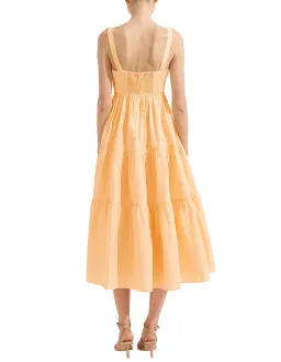 Steele Sorelle Dress Orange Size S for rent on The Volte - image 3