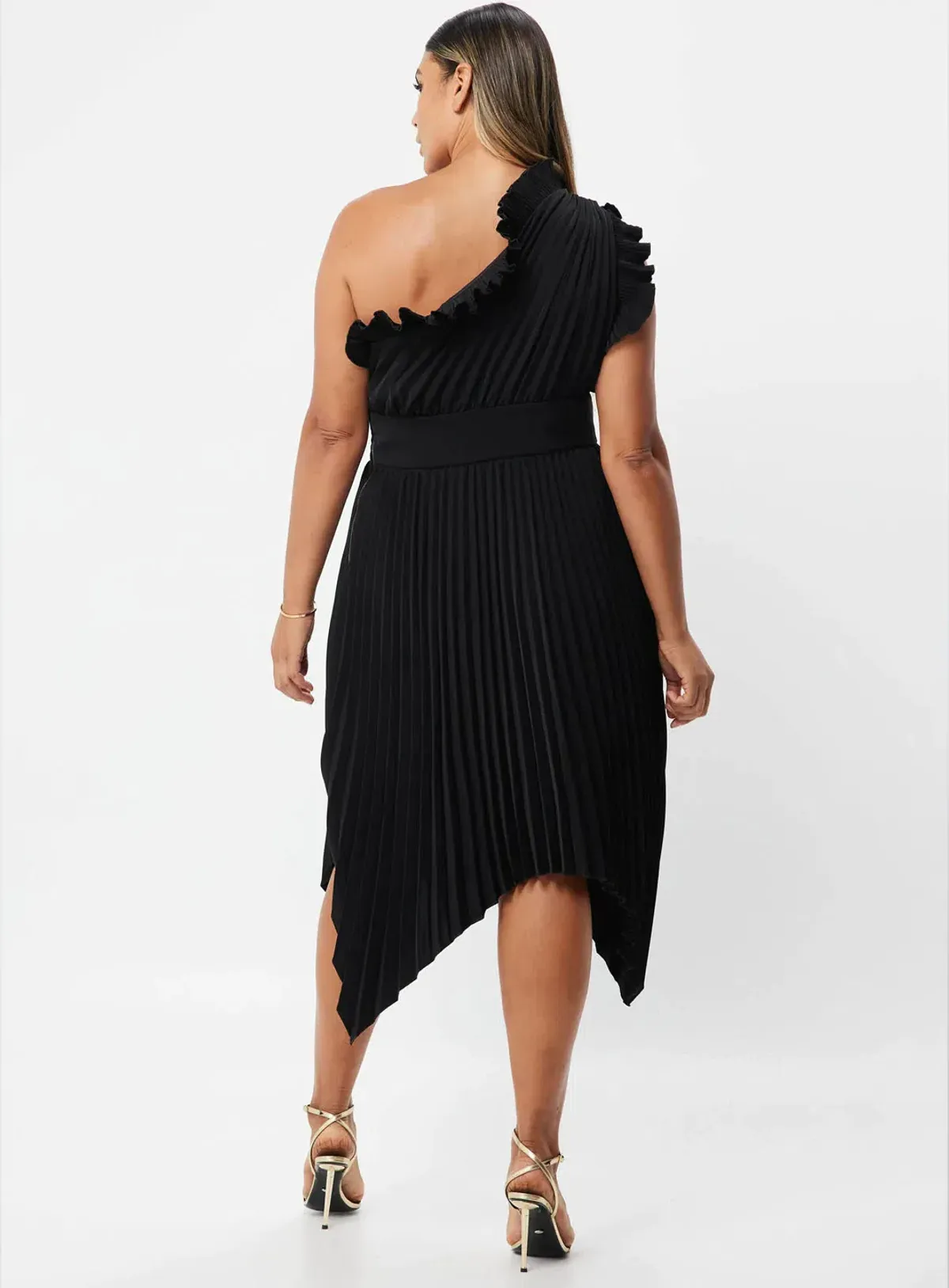 Mossman The Lady Like Midi Dress Black Size 16 - Image 2