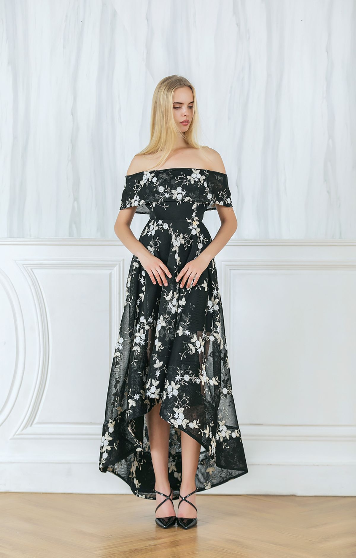 Bronx & Banco Flower Tulip Gown size 12 - Image 1