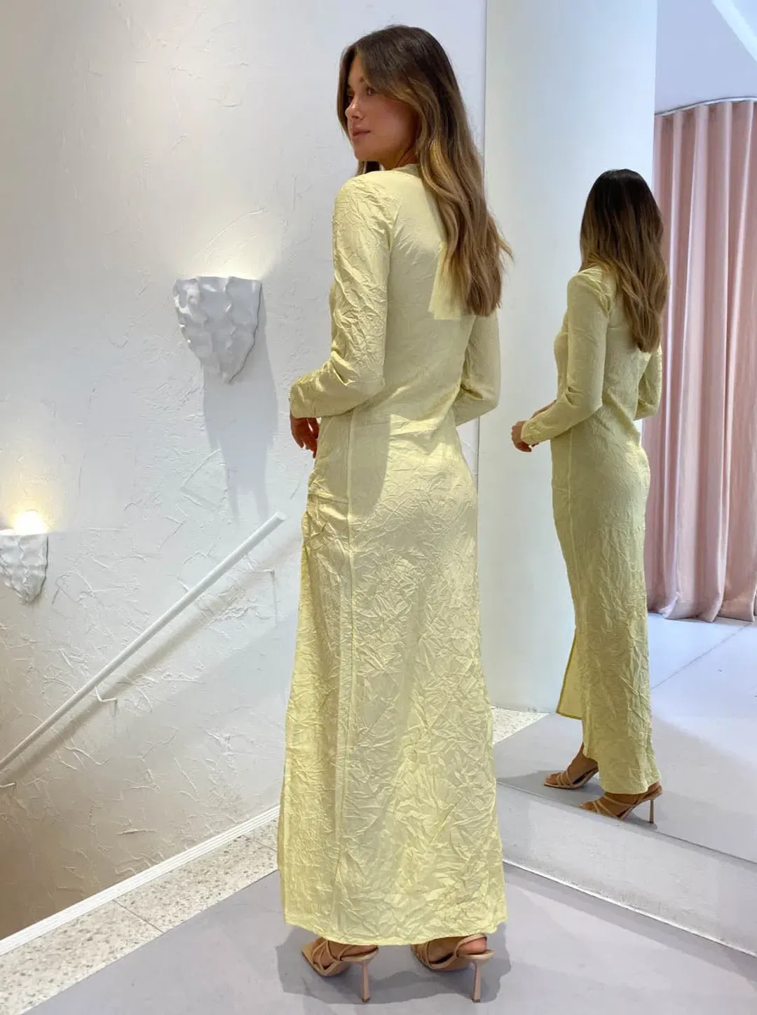 Sir the Label Maev Gown Yellow Size 0 for rent on The Volte - main image