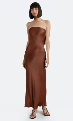 Bec & Bridge Moon Dance Dress Chocolate Size 10 for rent on The Volte - image 1