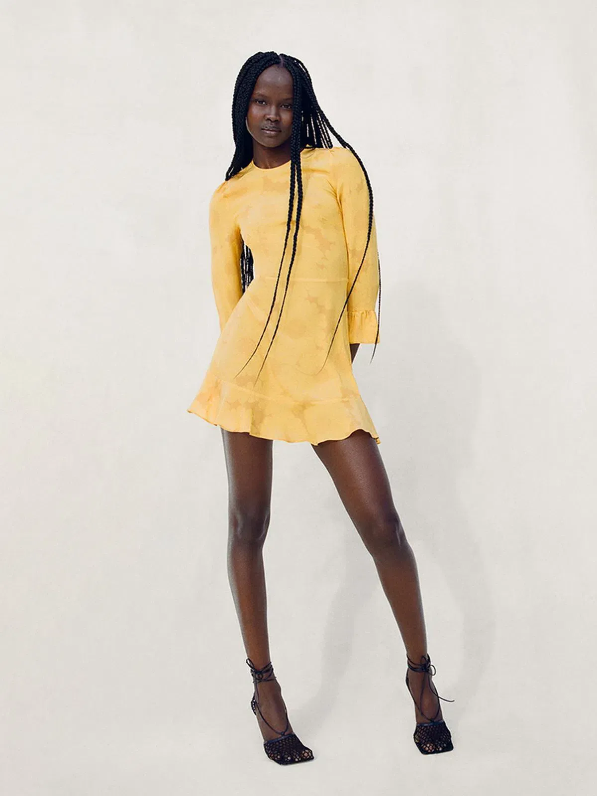 Realisation Par The Mary Jane Dress Sunflower Size XS / Au 6 - Image 1