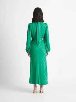 Sheike Brazen Maxi Dress Emerald Size 10 / M for rent on The Volte - image 3