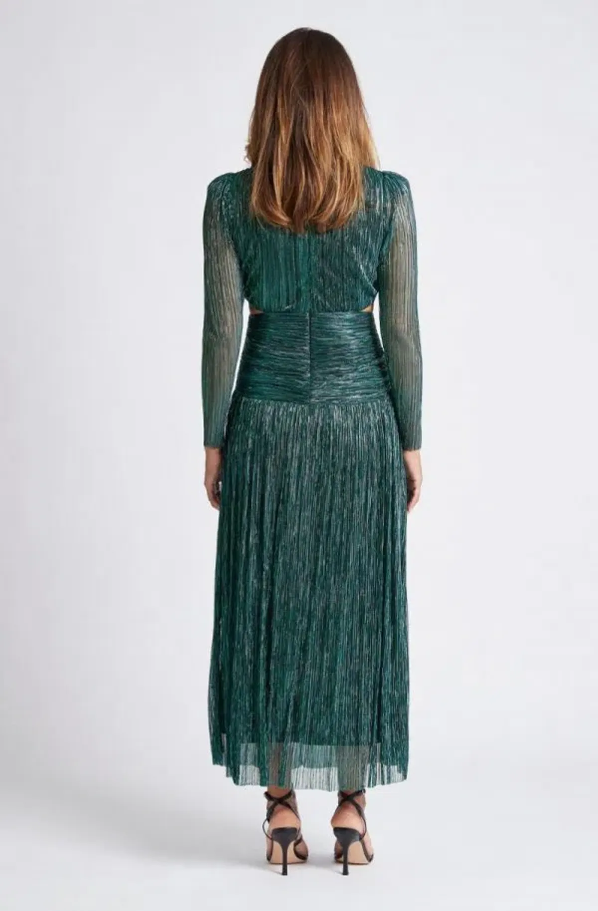 Sheike Millenium Dress Emerald Green Size 10 - Image 1