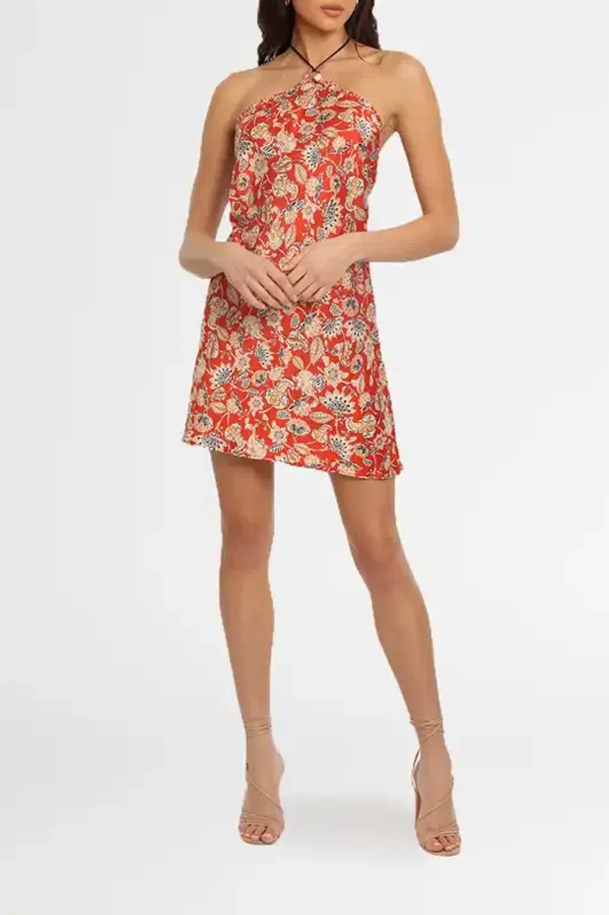 Bec and Bridge Ruby Mini Dress Print Size 12 - Image 1