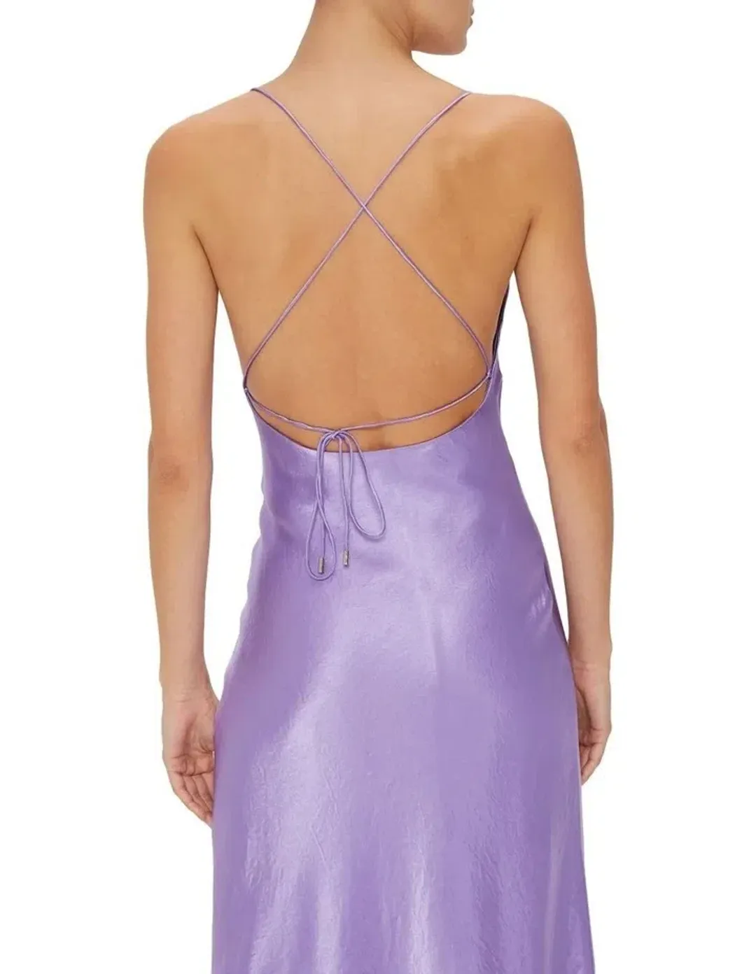 Third Form Crush Bias Midi Dress Violet Size 6 for rent on The Volte - main image