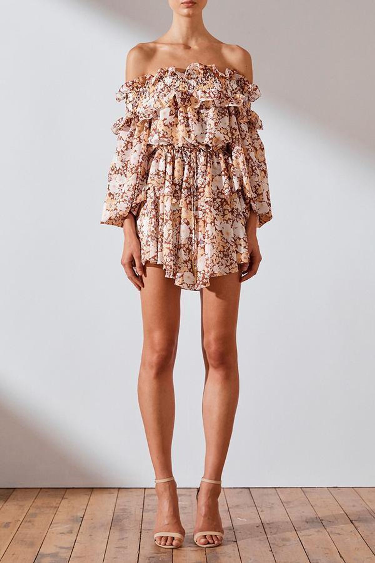 SHONA JOY DIXIE OTS MINI DRESS sz 8 - Image 2