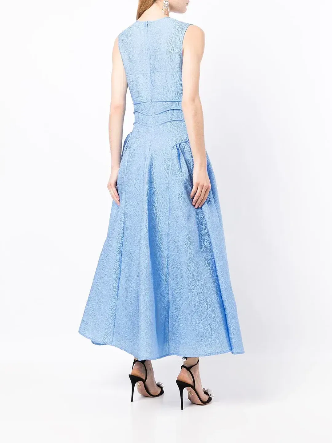 Rachel Gilbert Sophia Dress in Blue Size 3 / Au 12 for rent on The Volte - main image