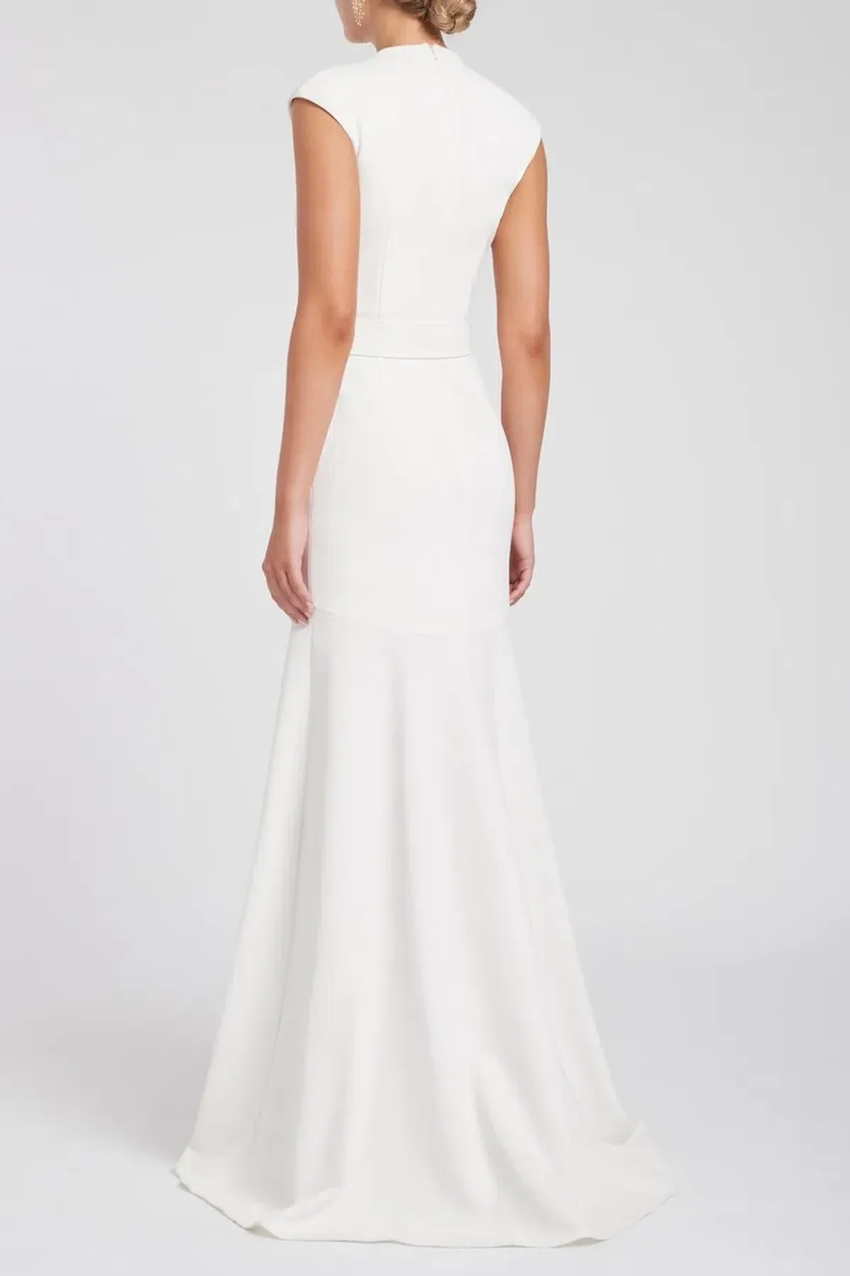 Rebecca Vallance Milan Gown White Size 12 - Image 4