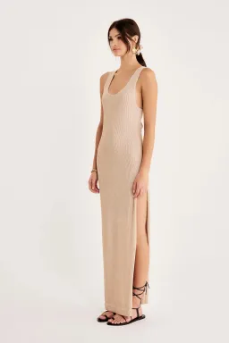 Rumer the Label Rosa Maxi Dress in Nude Size S / Au 8 for rent on The Volte - image 2