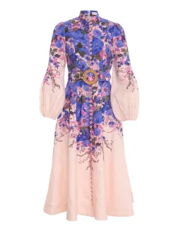 Zimmermann High Tide Buttoned Midi Dress Floral Size 2 / Au 12 for rent on The Volte - image 2
