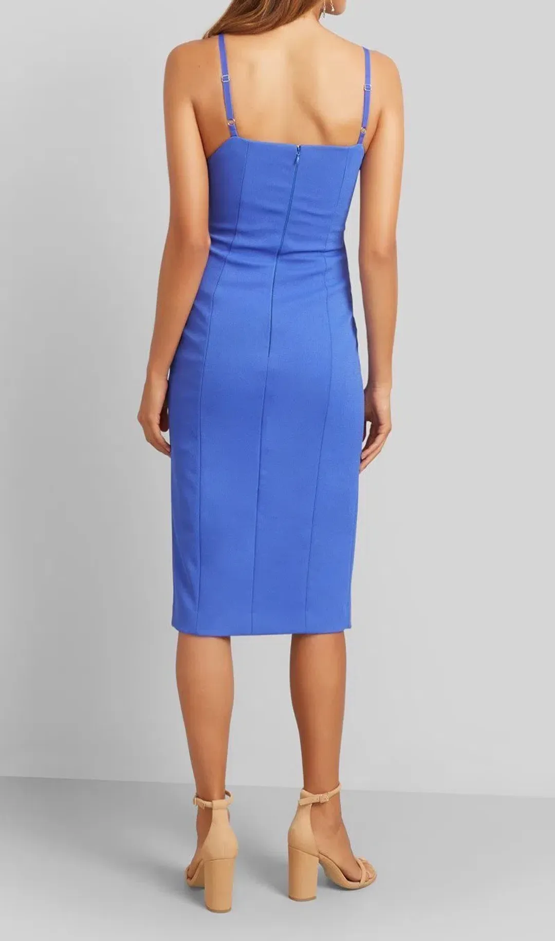 Kookai Oleema Midi Dress Blue Size 40 / Au 10/12 for rent on The Volte - main image