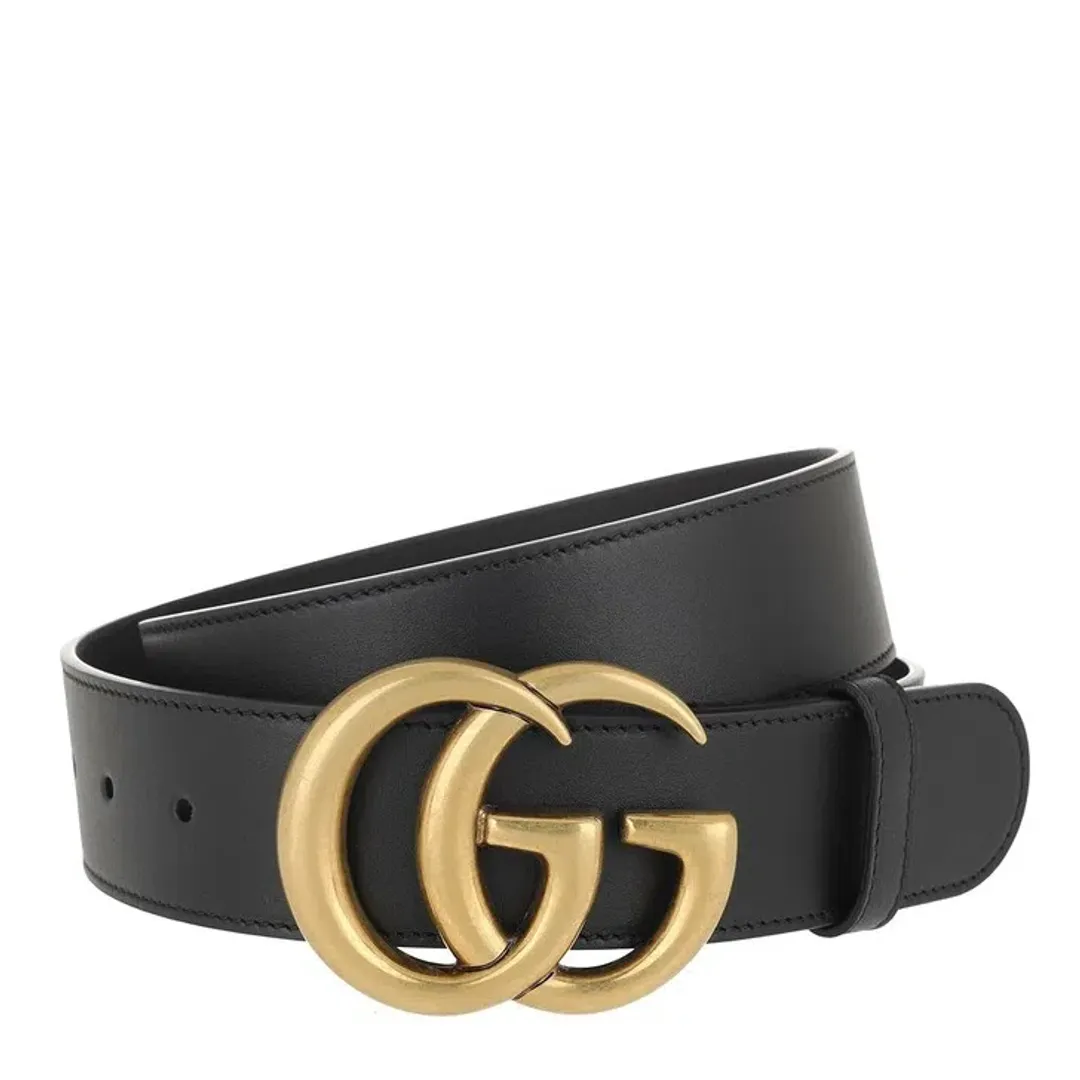 Gucci Double G Buckle Belt Black for rent on The Volte - main image
