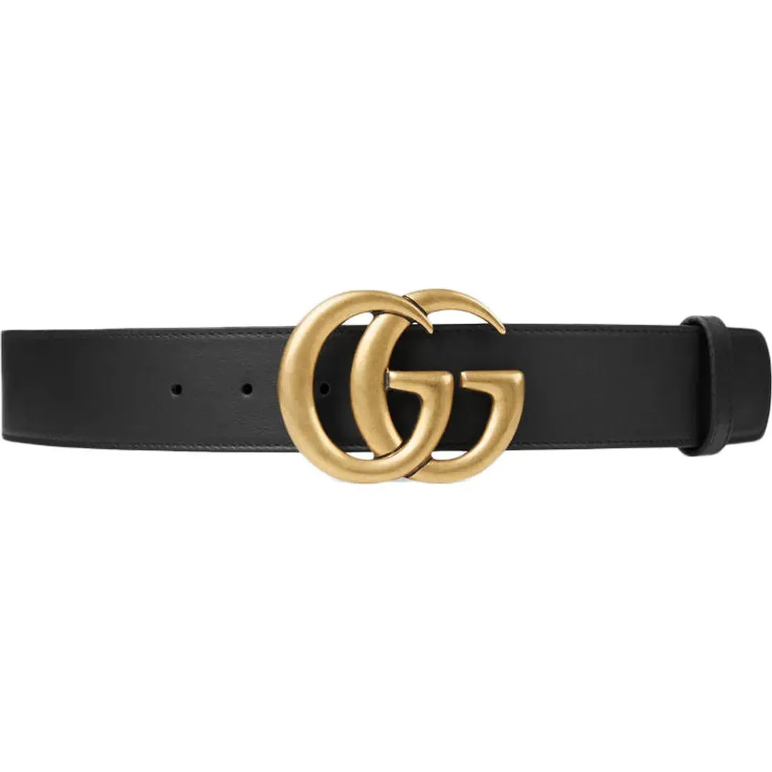 Gucci Double G Buckle Belt Black for rent on The Volte - main image