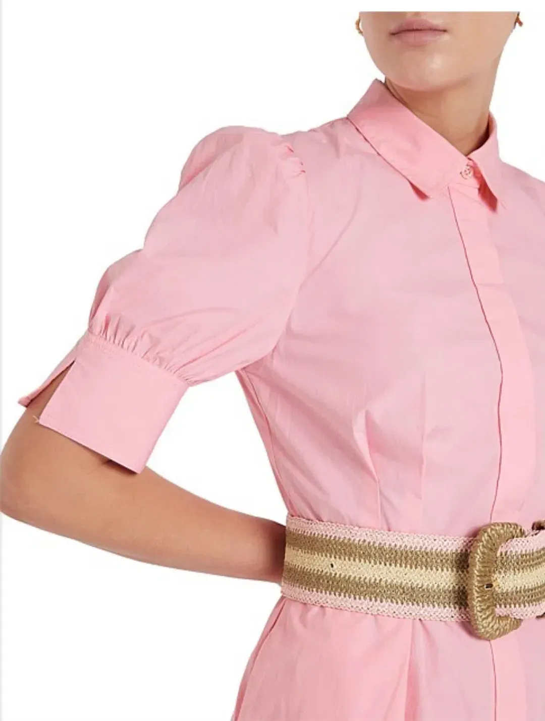 Rebecca Vallance Sommer Mini Dress Pink Size 10 for rent on The Volte - main image