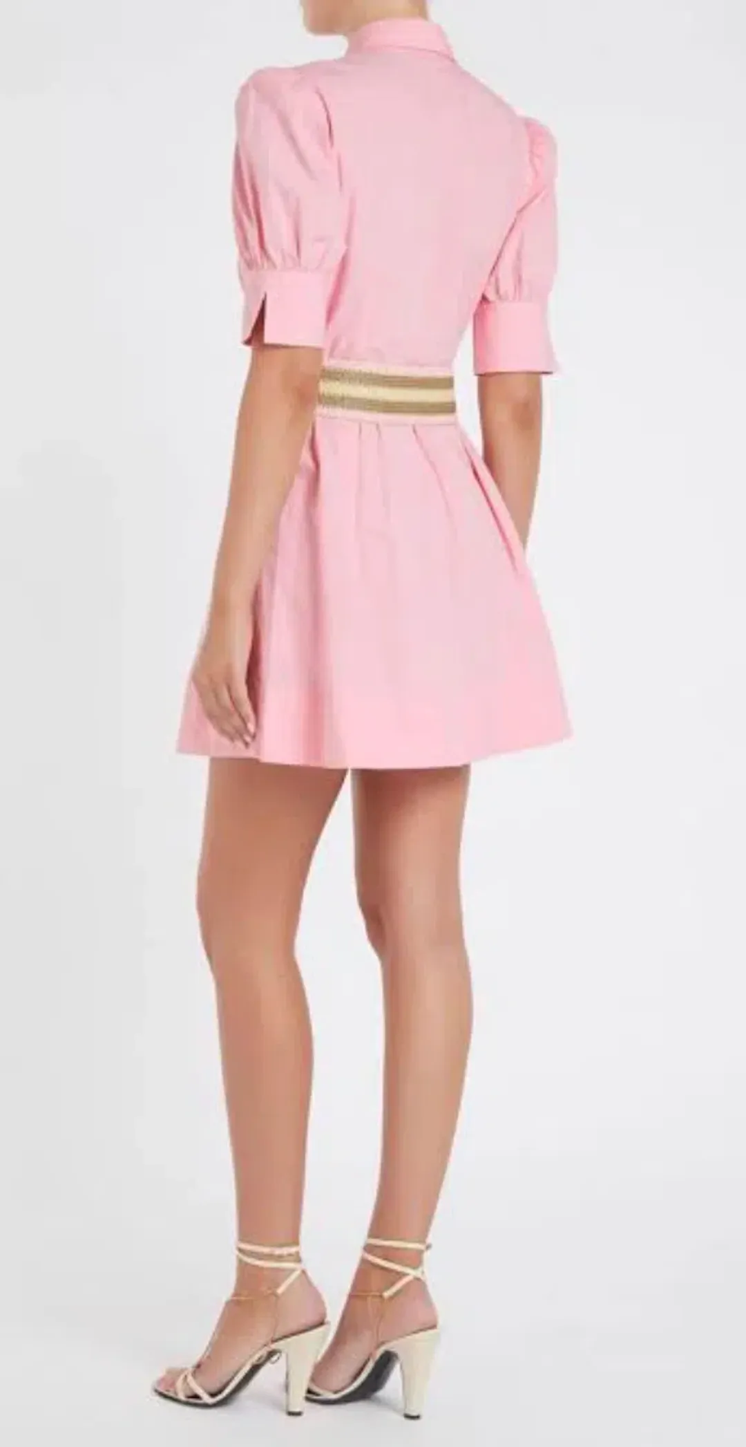 Rebecca Vallance Sommer Mini Dress Pink Size 10 for rent on The Volte - main image
