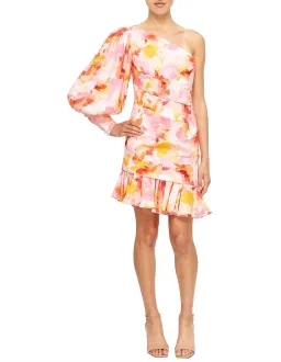 Acler Lawson Pink Floral Dress Size 12 for rent on The Volte - image 4