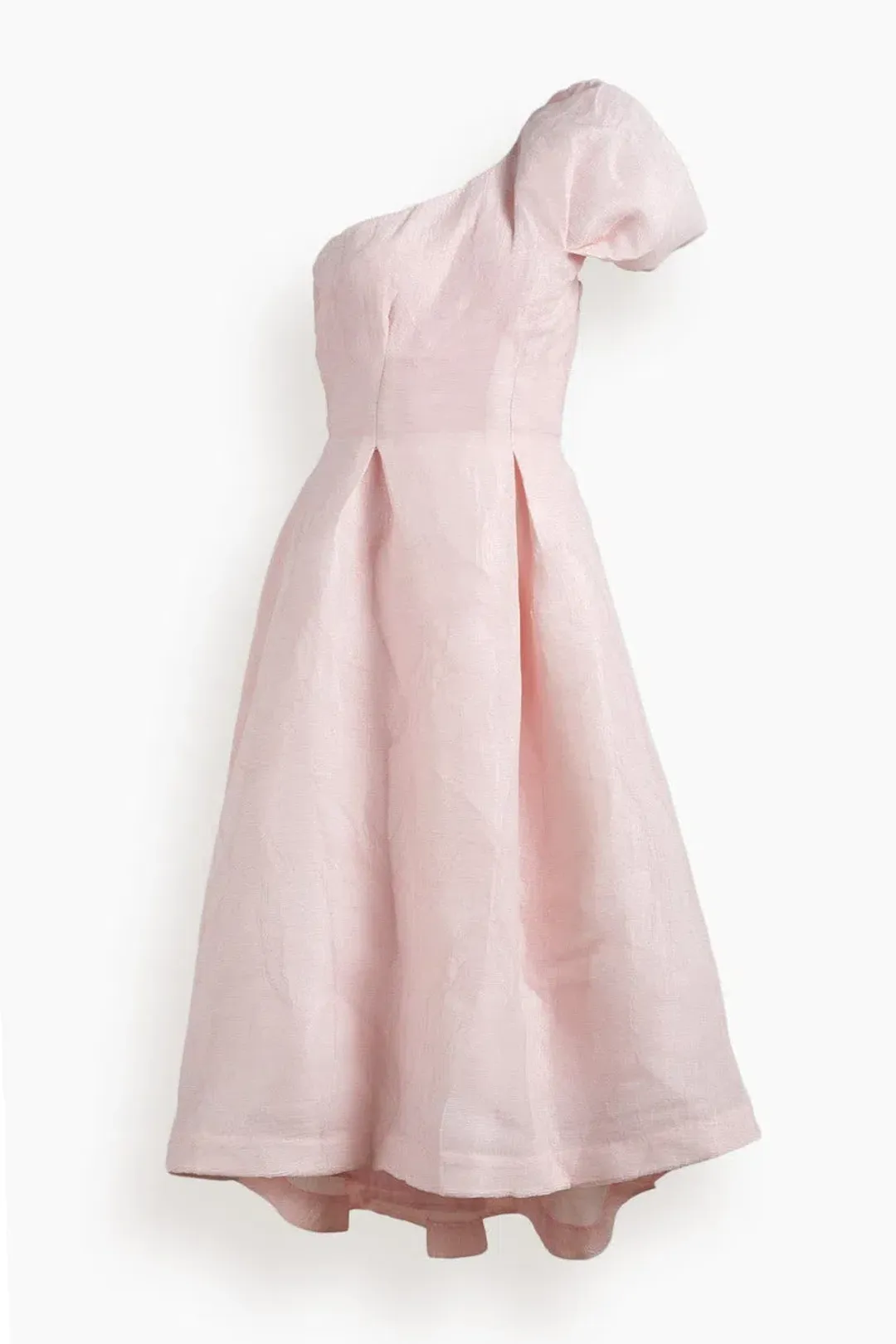 Rachel Gilbert Angus Midi Dress Pink Size AU 6 for rent on The Volte - main image