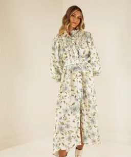 Palm Noosa Apollo Maxi Dress Blue Field Size 12 for rent on The Volte - image 4