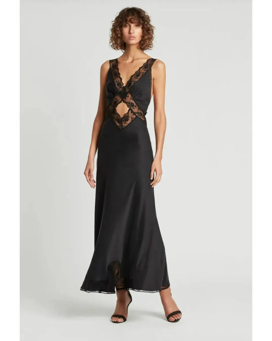 Sir The Label Aries Cut Out Dress Black Size 2 / AU 10 for rent on The Volte - main image