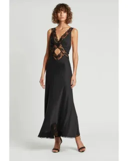 Sir The Label Aries Cut Out Dress Black Size 2 / AU 10 for rent on The Volte - image 1