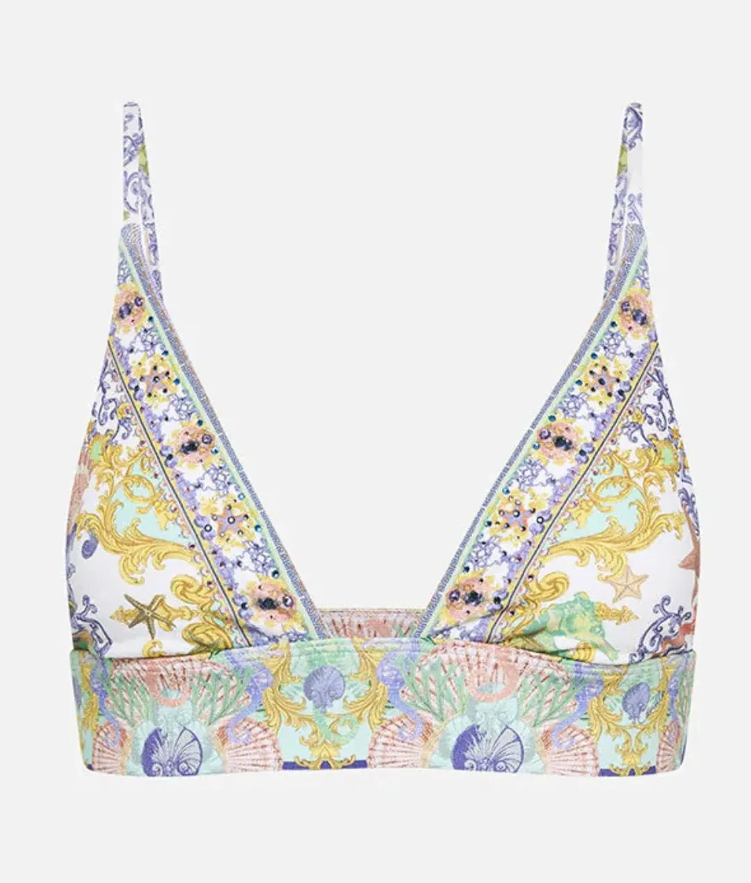 Camilla Wide Leg Trouser Star of the Sea Print Size XS/AU 6 for rent on The Volte - main image