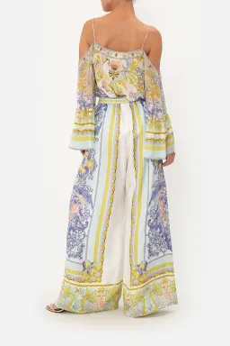 Camilla Wide Leg Trouser Star of the Sea Print Size XS/AU 6 for rent on The Volte - image 2