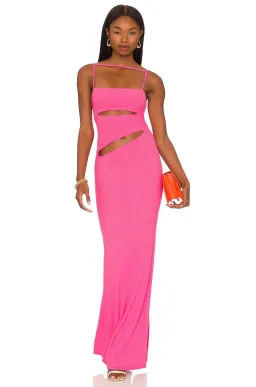 Camila Coelho Hayley Maxi Dress in Hot Pink Size S/Au 8 for rent on The Volte - image 1