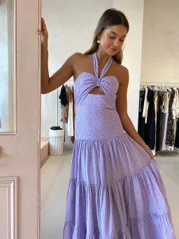 Significant Other Tuscany Dress in Lilac Size 10 for rent on The Volte - image 2