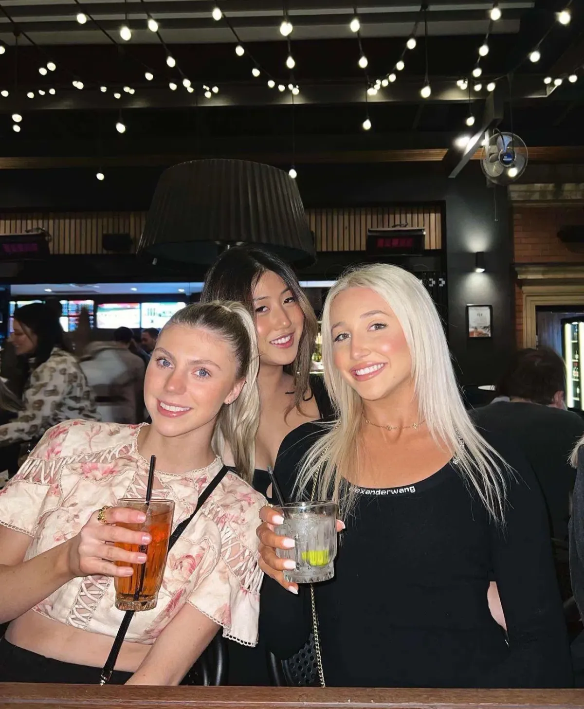 Alexander Wang Logo Bodycon Scoop Neck Mini Dress Black Size S - Image 2