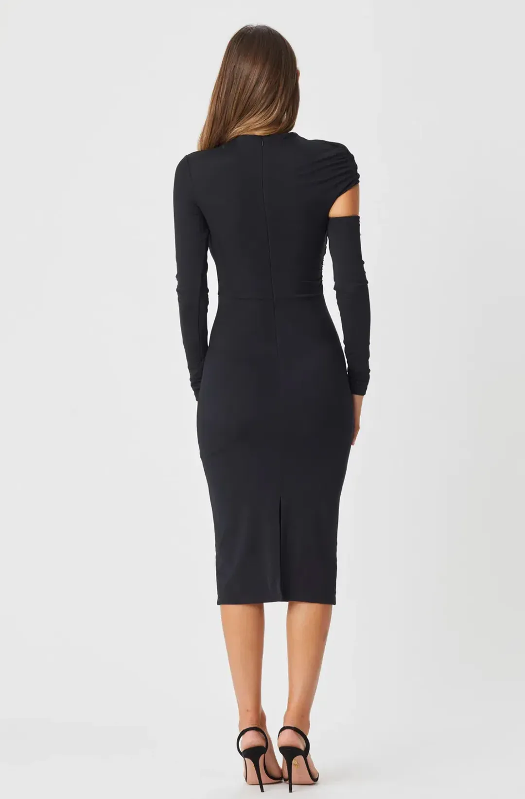Bianca & Bridgett Isla Dress Black Size 10 for rent on The Volte - main image