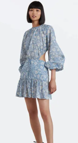 Bec & Bridge Floral Skies Mini Dress Floral Skies Size 8 for rent on The Volte - image 2