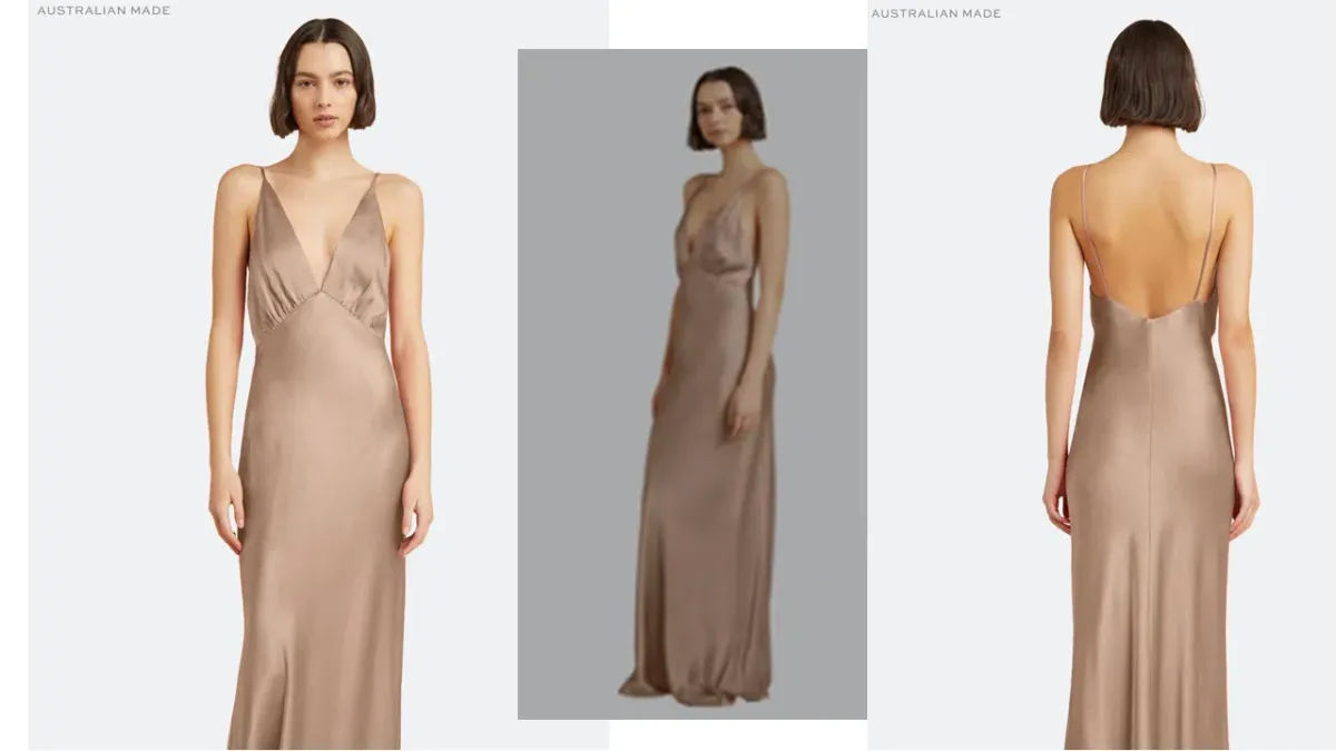 BEC & BRIDGE; LORELAI V MAXI DRESS SIZE 10 - Image 1